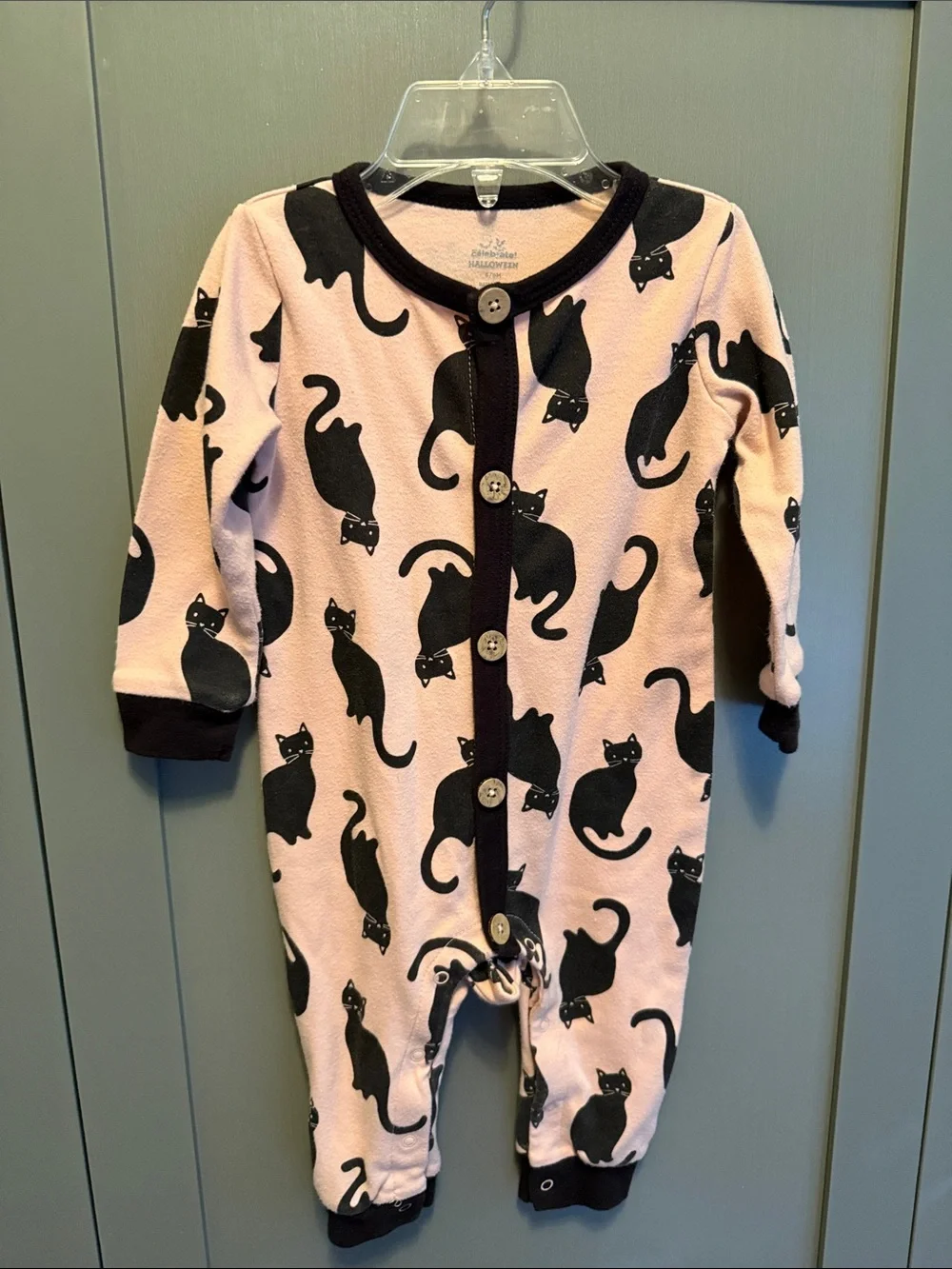 💚💰BOGO FREE Bundle of 6 Baby Girl Sleepers Pajamas 6-12 mo